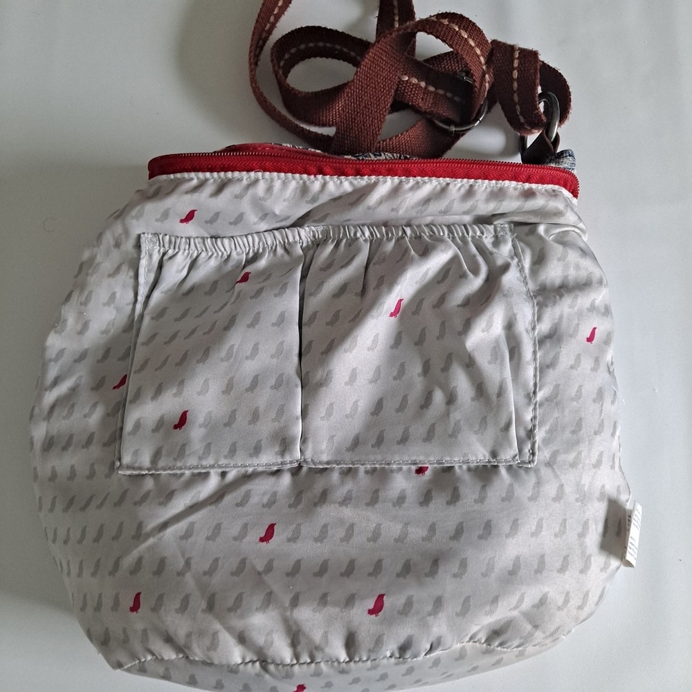 Sakroots Artist Blue Canvas Crossbody Purse With Wallet - Picture 5 of 9